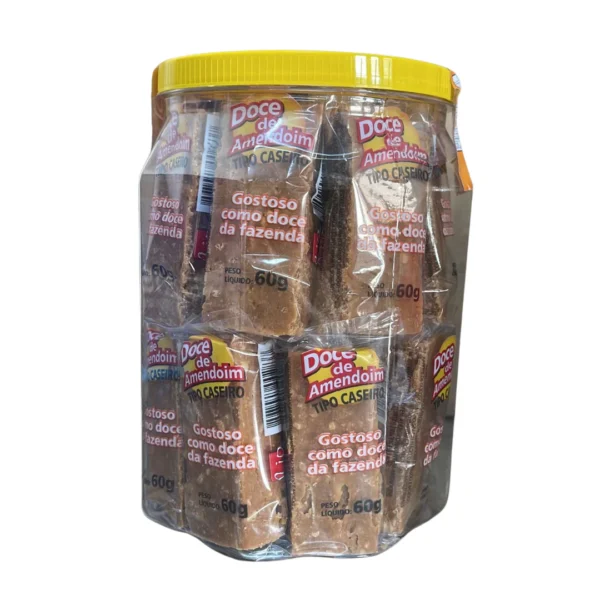 Doce de Amendoim Tipo Caseiro Rio ( Unidade 60 gr)