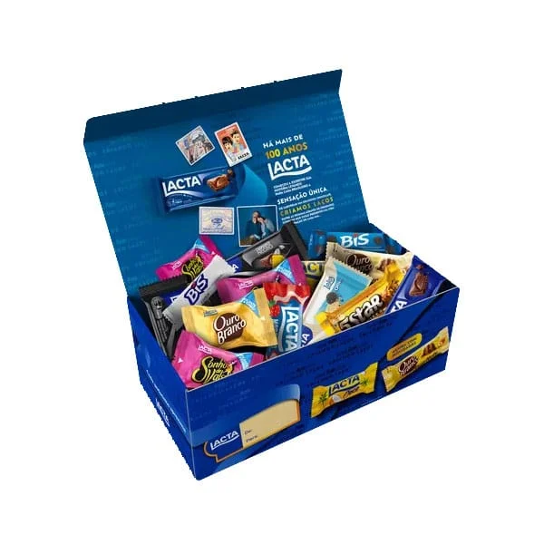 Caixa de Bombons Favoritos Lacta 250, gr