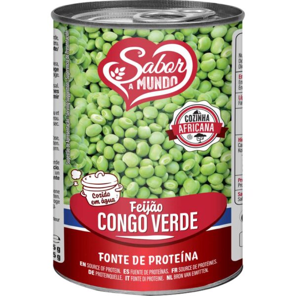 Feijão Congo Verde Sabor a Mundo 425g