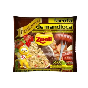 Farofa de Mandioca Tradicional Zaeli 500g