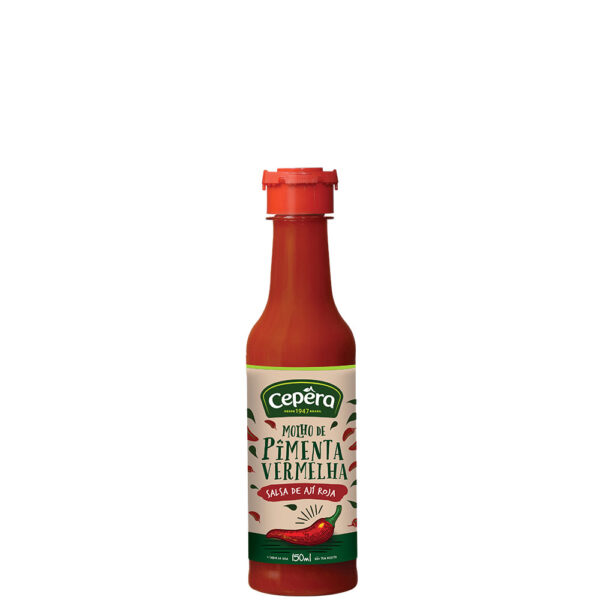 Molho de Pimenta Vermelha Cepêra 150ml