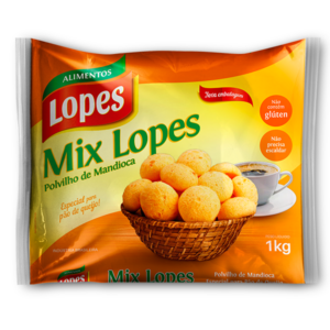 Mistura para pão de Queijo - Mix Lopes