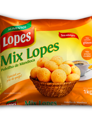Mistura para pão de Queijo - Mix Lopes