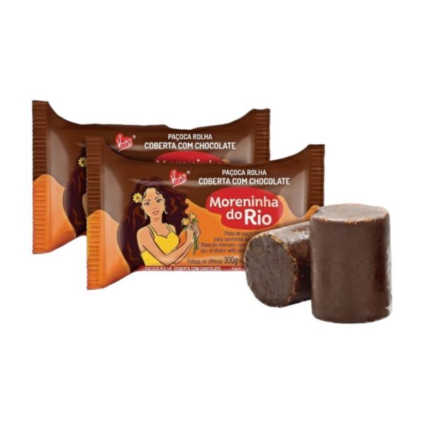 Paçoca Rolha Moreninha do Rio Chocolate (Unidade 20g)