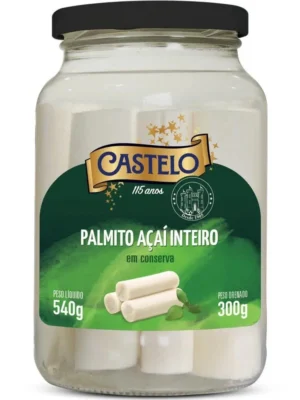 Palmito Açaí Inteiro Castelo 300g